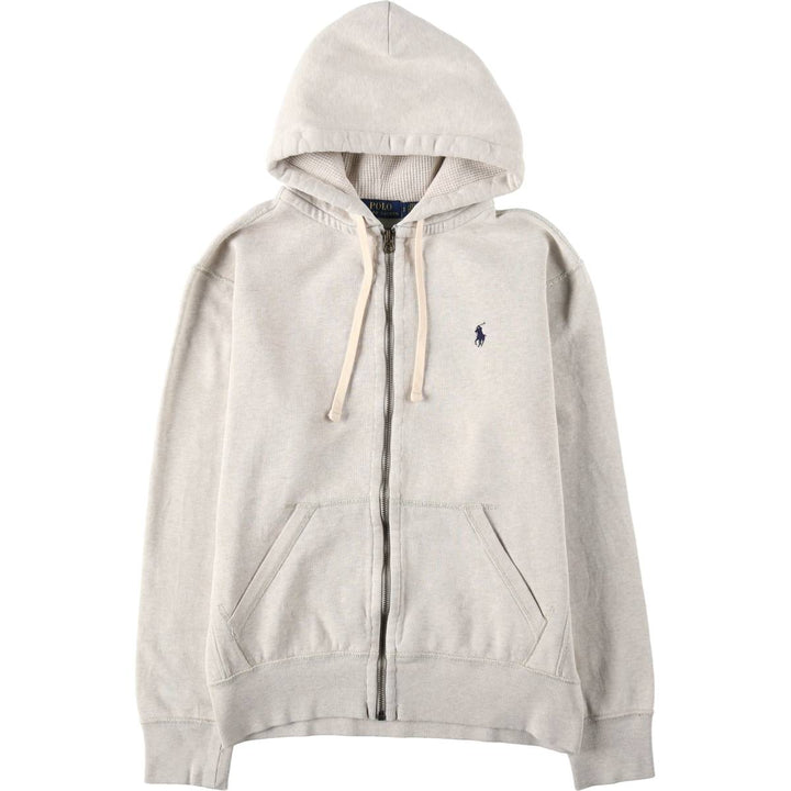 Ralph Lauren POLO RALPH LAUREN Sweat Full Zip Hoodie Men's S cotton gray type Vintage Second Hand