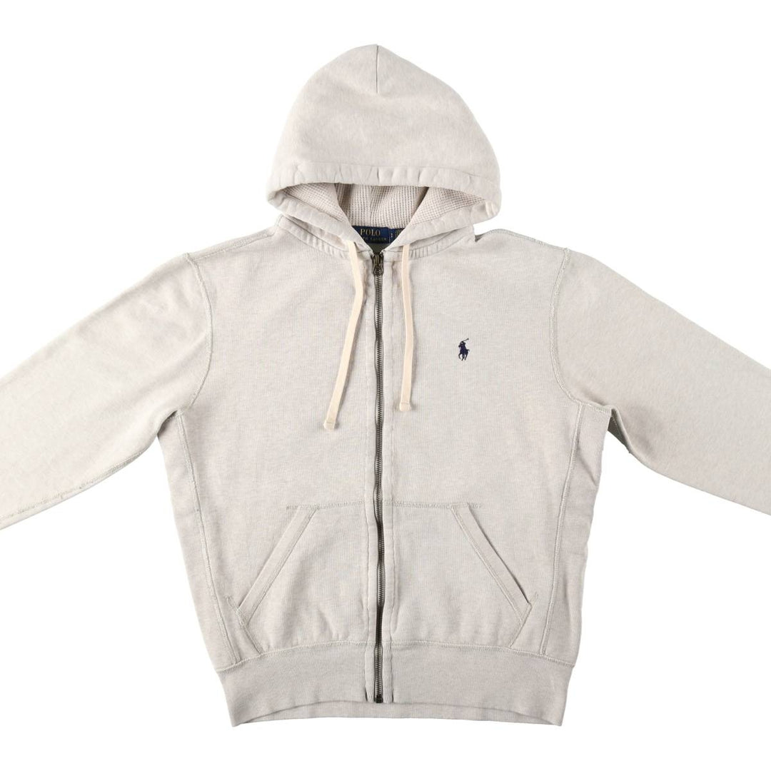 Ralph Lauren POLO RALPH LAUREN Sweat Full Zip Hoodie Men's S cotton gray type Vintage Second Hand