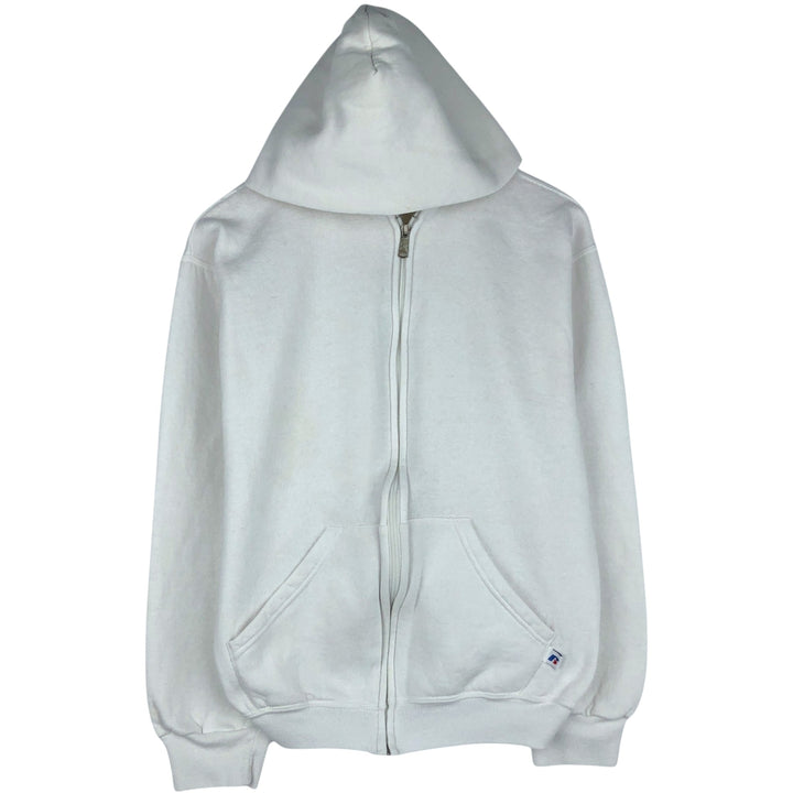 2000'S ~ Russell Sweat Full Zip Hoodie Men's Size M cotton white type Vintage Second Hand