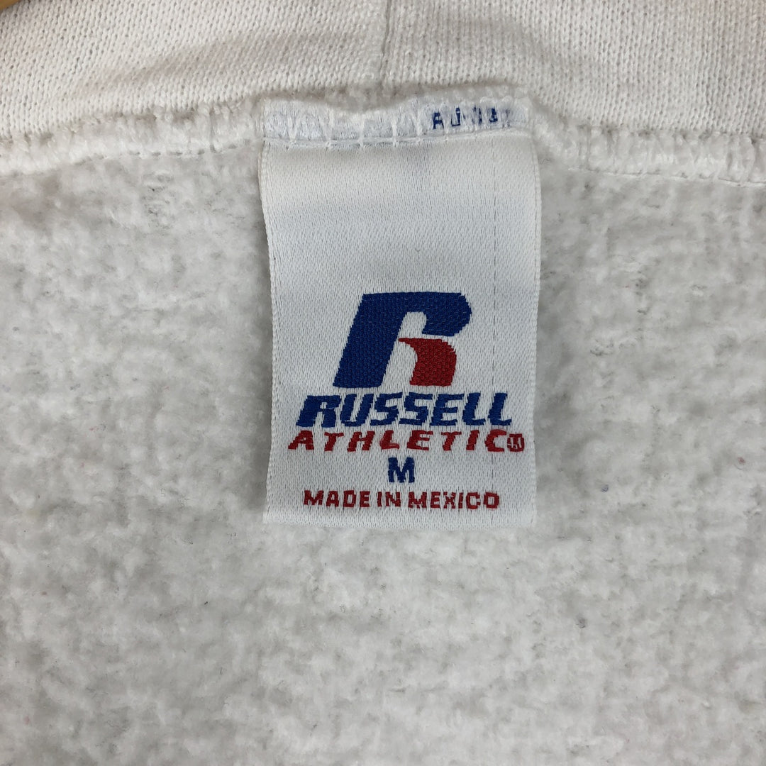 2000'S ~ Russell Sweat Full Zip Hoodie Men's Size M cotton white type Vintage Second Hand