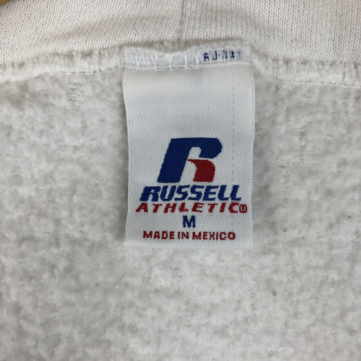 2000'S ~ Russell Sweat Full Zip Hoodie Men's Size M cotton white type Vintage Second Hand