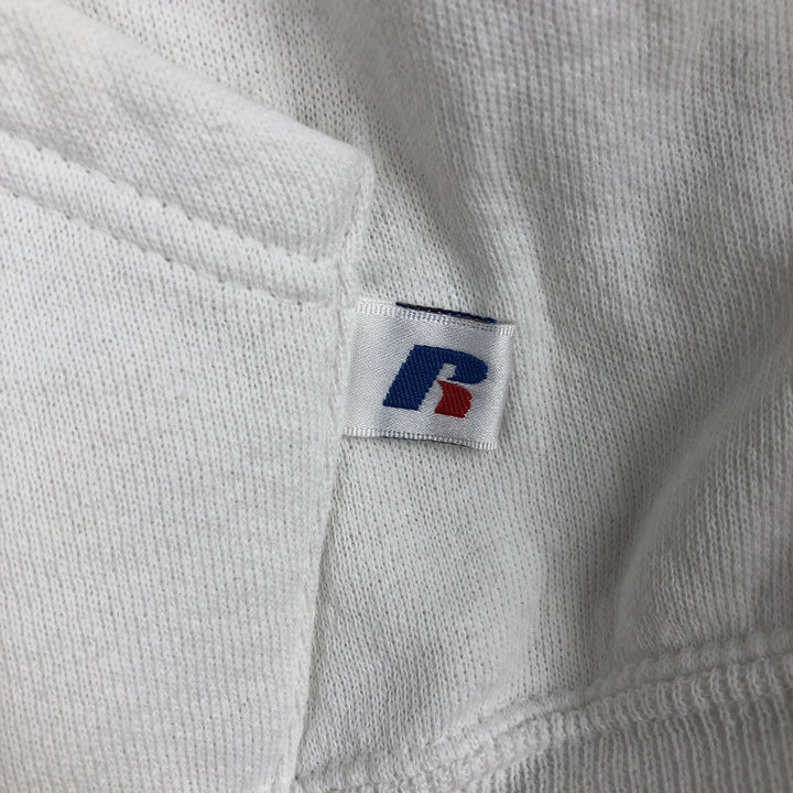 2000'S ~ Russell Sweat Full Zip Hoodie Men's Size M cotton white type Vintage Second Hand