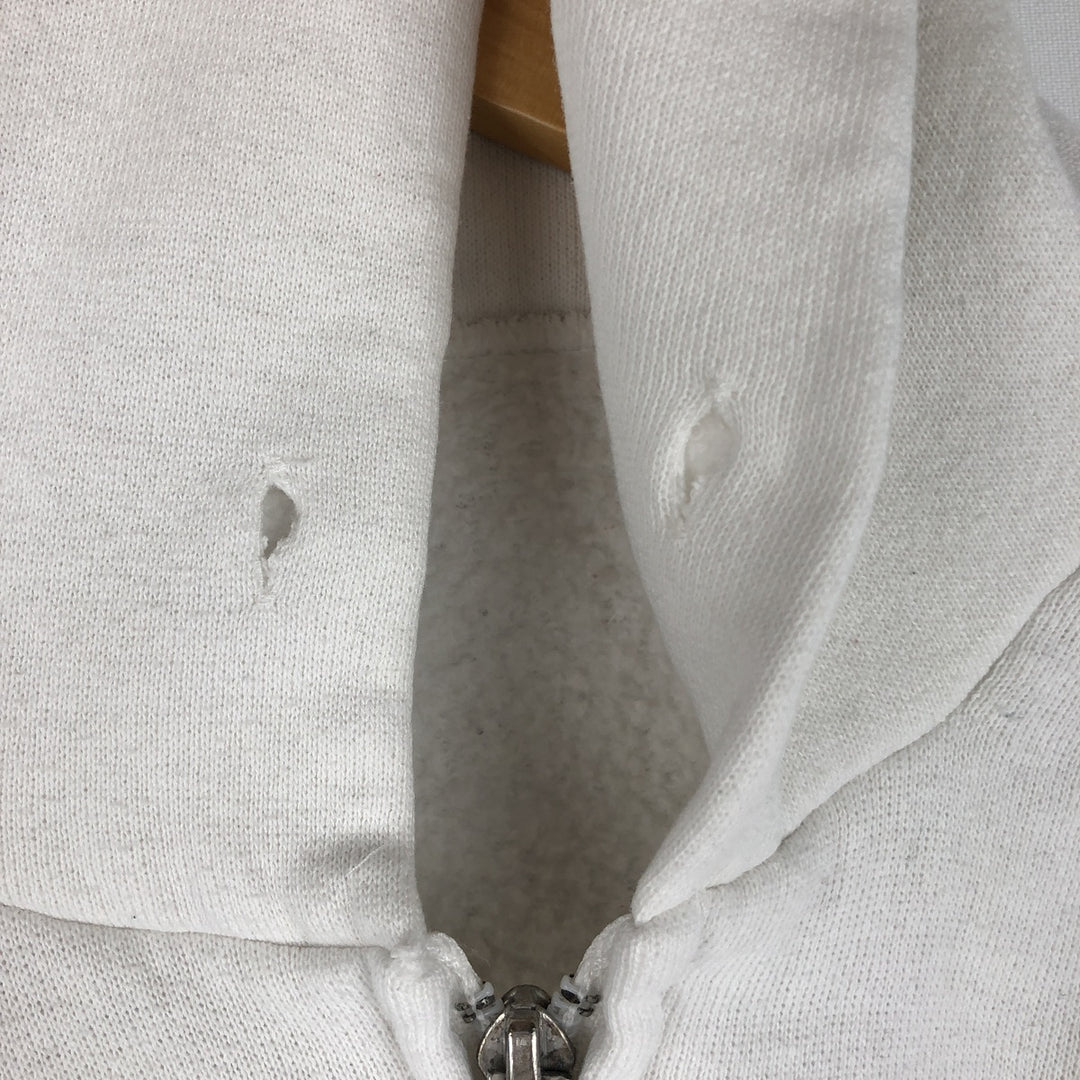 2000'S ~ Russell Sweat Full Zip Hoodie Men's Size M cotton white type Vintage Second Hand
