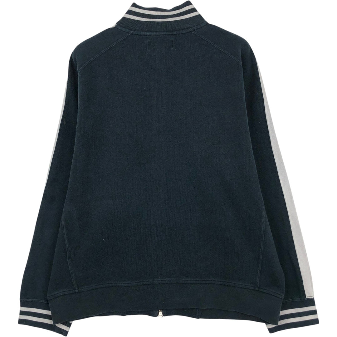 Ralph Lauren POLO by Ralph Lauren full zip sweatshirt, men's XL size cotton black type Vintage Second Hand