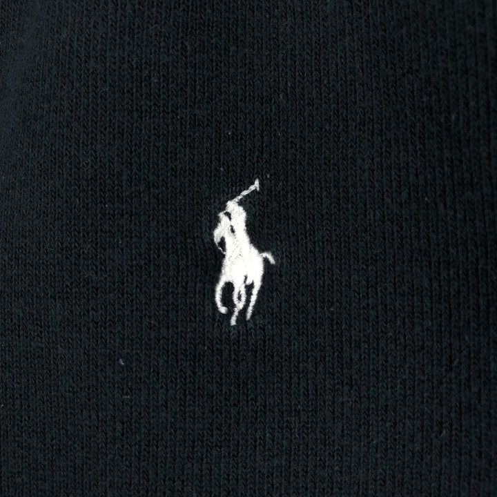 Ralph Lauren POLO by Ralph Lauren full zip sweatshirt, men's XL size cotton black type Vintage Second Hand