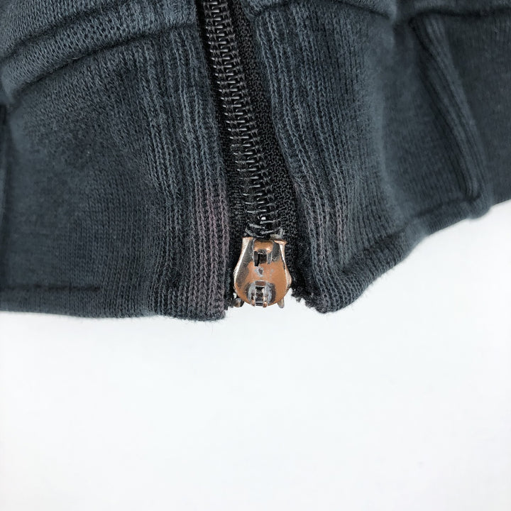 Ralph Lauren POLO by Ralph Lauren full zip sweatshirt, men's XL size cotton black type Vintage Second Hand