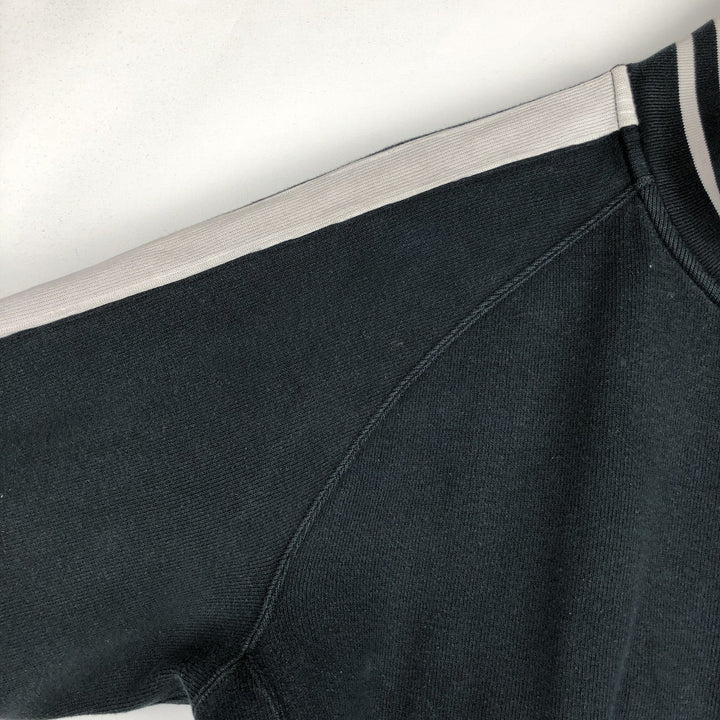 Ralph Lauren POLO by Ralph Lauren full zip sweatshirt, men's XL size cotton black type Vintage Second Hand