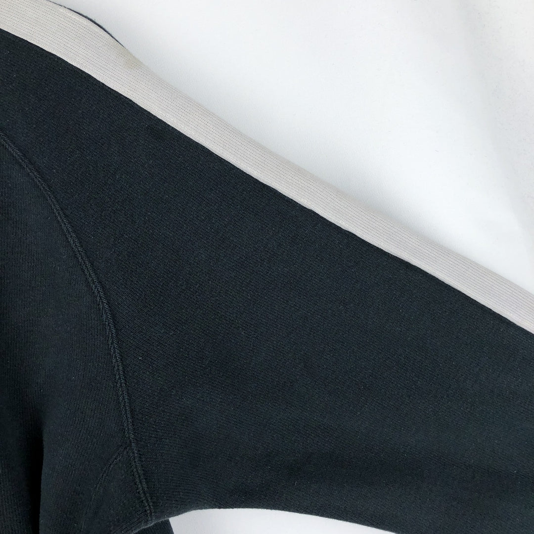 Ralph Lauren POLO by Ralph Lauren full zip sweatshirt, men's XL size cotton black type Vintage Second Hand