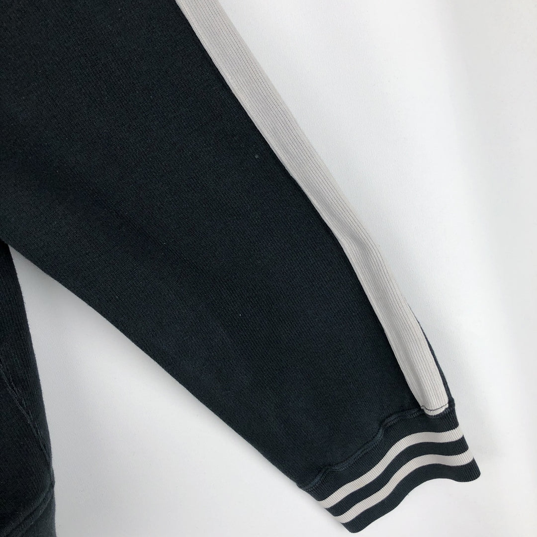 Ralph Lauren POLO by Ralph Lauren full zip sweatshirt, men's XL size cotton black type Vintage Second Hand