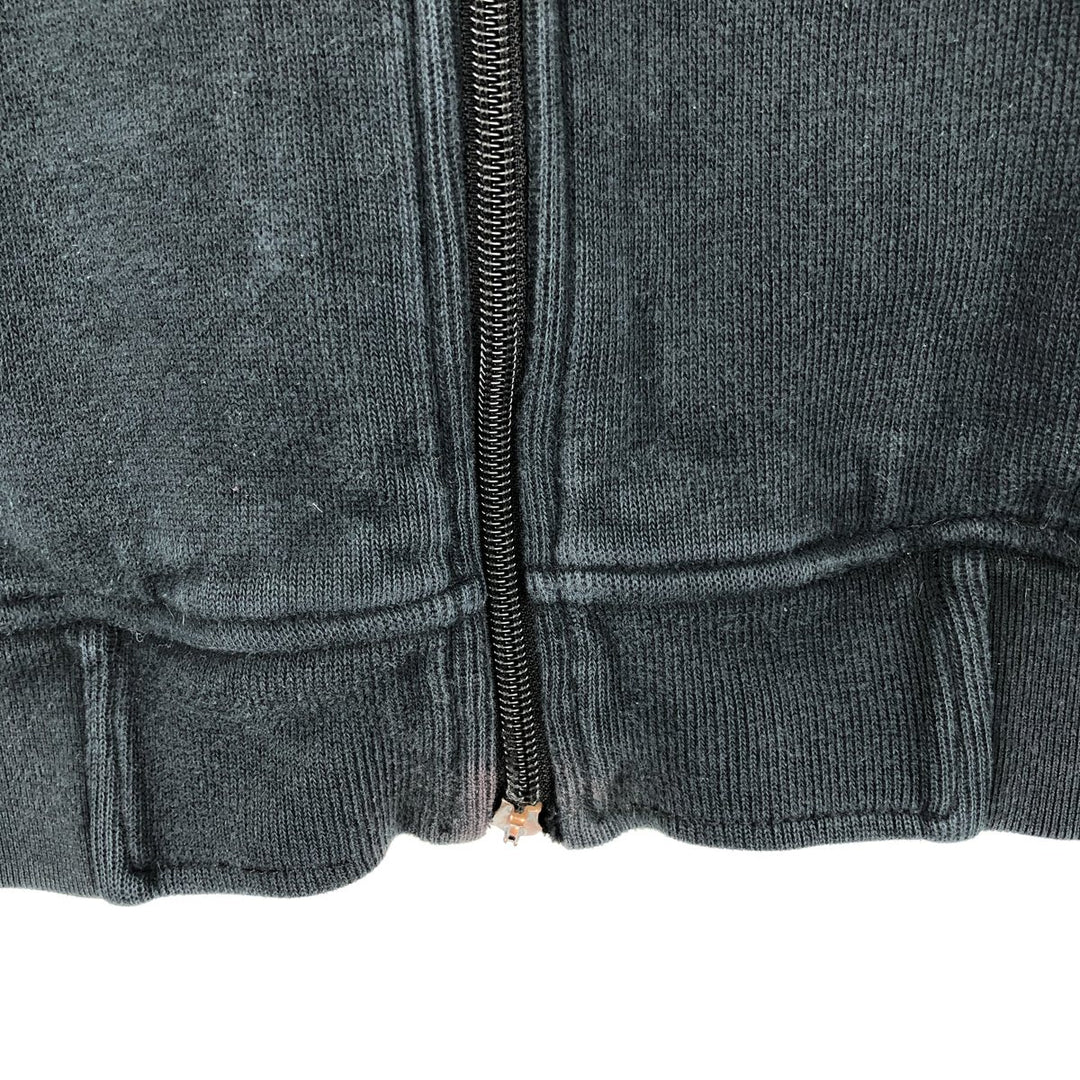 Ralph Lauren POLO by Ralph Lauren full zip sweatshirt, men's XL size cotton black type Vintage Second Hand