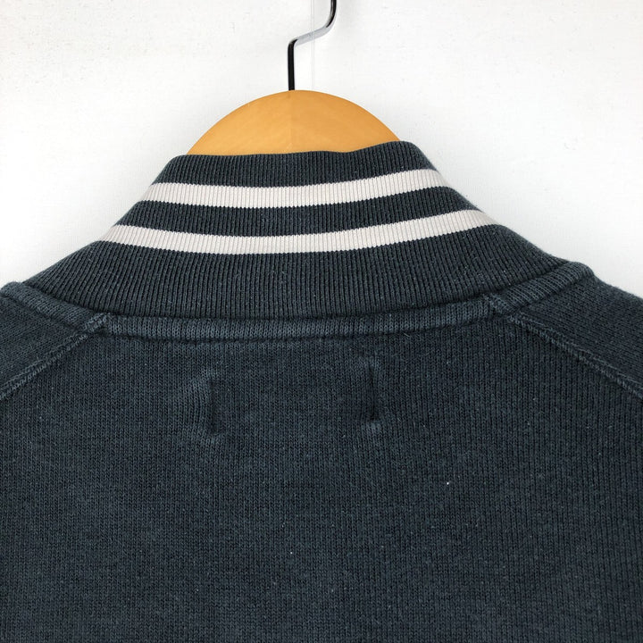 Ralph Lauren POLO by Ralph Lauren full zip sweatshirt, men's XL size cotton black type Vintage Second Hand