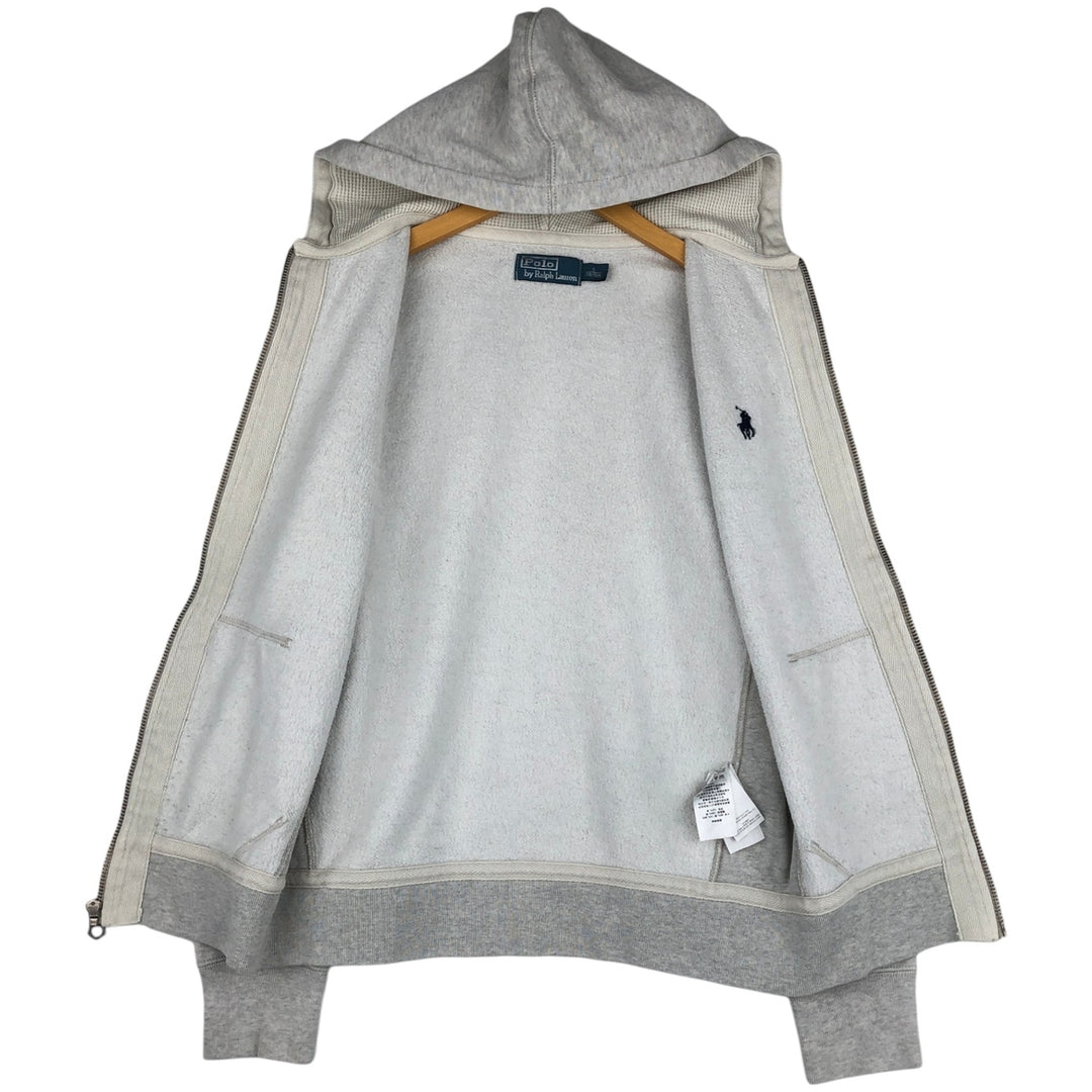 Ralph Lauren POLO by Ralph Lauren Sweat Full Zip Hoodie Men's S cotton gray type Vintage Second Hand