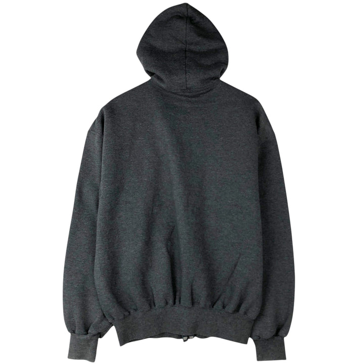 Vintage 90'S Russell Athletic full-zip sweatshirt, size L, men's cotton gray type Vintage Second Hand