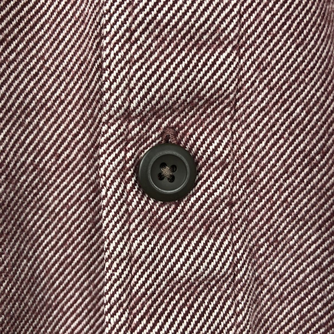 2000'S Patagonia Organic Cotton 53947FA12 Long-Sleeve Flannel Check Shirt, Boxy Shirt, Men's Size L (approx.) Organic cotton red type Vintage Second Hand