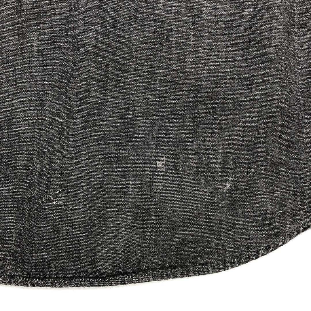 Ralph Lauren DENIM&SUPPLY Long-Sleeve Western Shirt, Men's Size L (approx.) cotton black type Vintage Second Hand