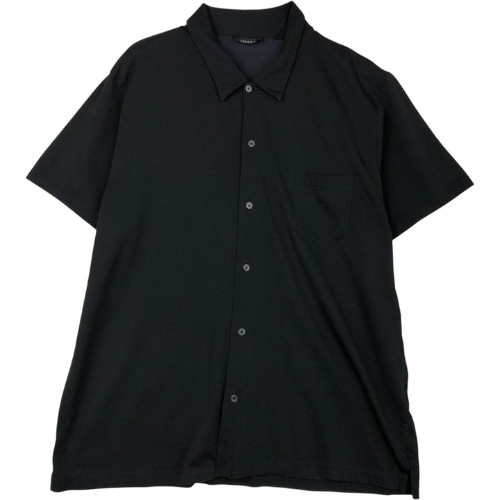 DKNY Short-Sleeve Shirt, Men's Size XL unclear black type Vintage Second Hand