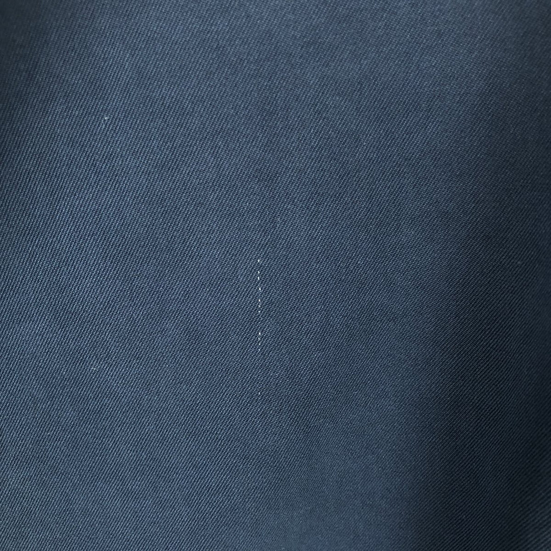 90'S Nat Nast Short-Sleeve Open-Collar Silk Shirt, Men's Size L (Equivalent), Vintage silk navy blue type Vintage Second Hand