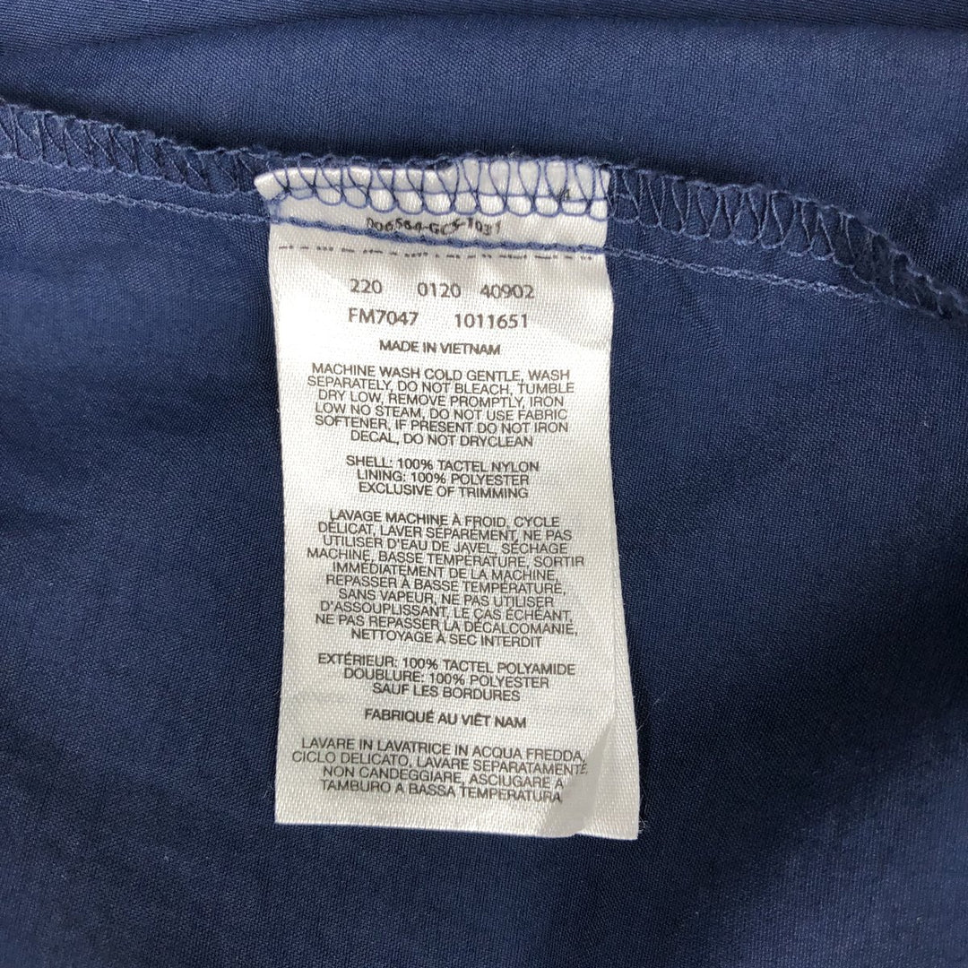 Columbia PFG OMNI-SHADE Omni-Shade Button-Down Short Sleeve Fishing Shirt Men's XL Nylon navy blue type Vintage Second Hand