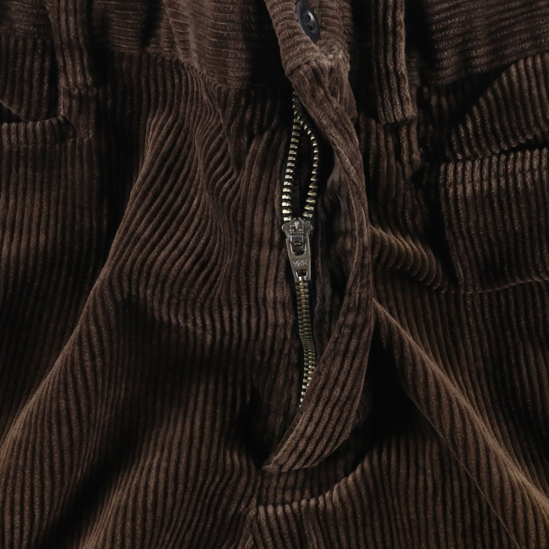 Ralph Lauren POLO by Ralph Lauren wide-ribbed corduroy pants, men's size W33 cotton brown type Vintage Second Hand