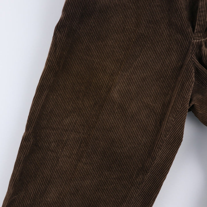 Ralph Lauren POLO by Ralph Lauren wide-ribbed corduroy pants, men's size W33 cotton brown type Vintage Second Hand