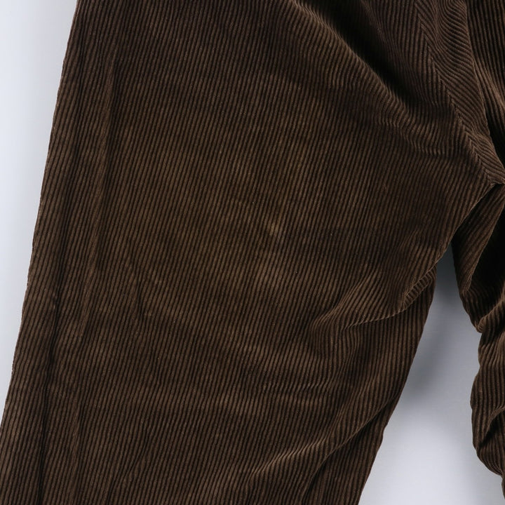 Ralph Lauren POLO by Ralph Lauren wide-ribbed corduroy pants, men's size W33 cotton brown type Vintage Second Hand