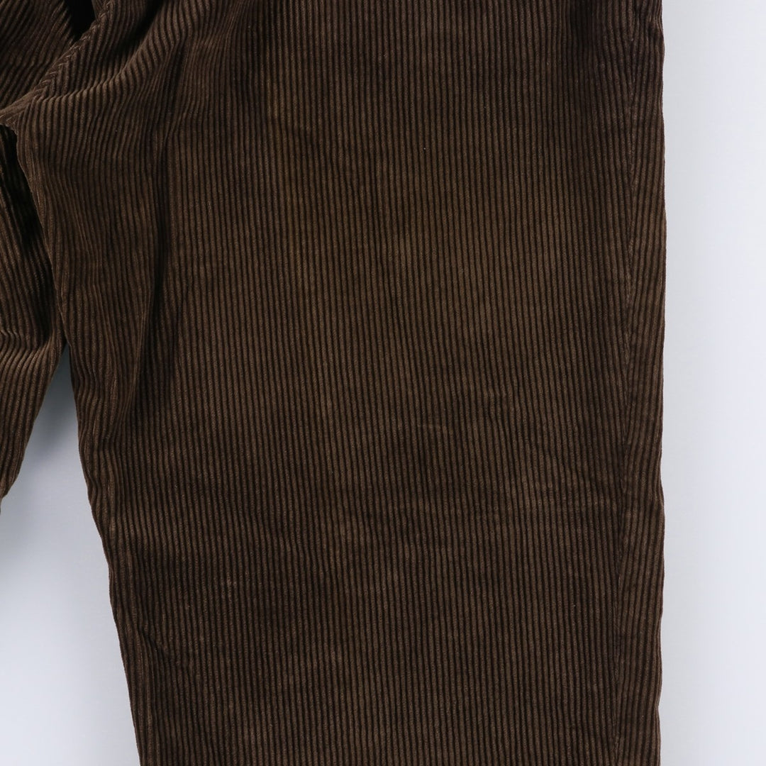 Ralph Lauren POLO by Ralph Lauren wide-ribbed corduroy pants, men's size W33 cotton brown type Vintage Second Hand