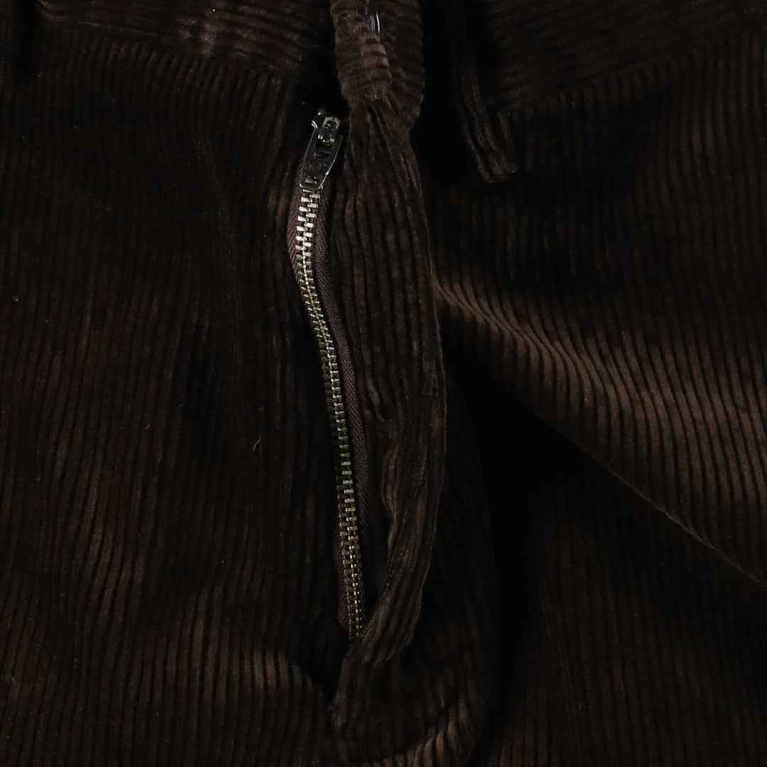 Ralph Lauren POLO by Ralph Lauren PRESTON PANT, wide-ribbed corduroy pants, men's size W35. cotton brown type Vintage Second Hand