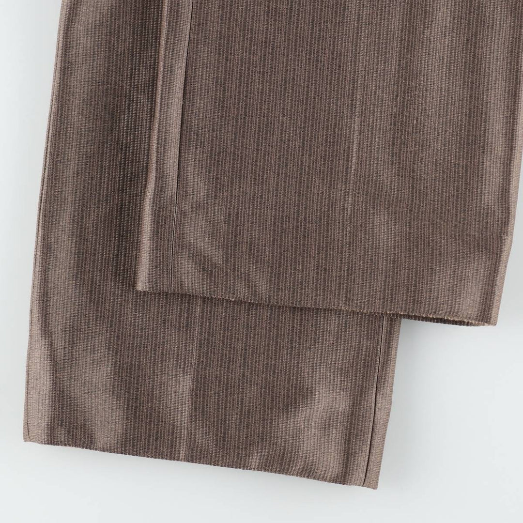 Men's slacks pants, equivalent to size W36, vintage. unclear brown type Vintage Second Hand