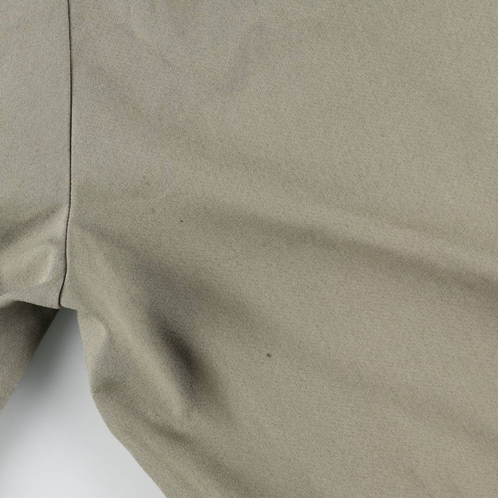 80s-90'S RISERVA Three-Pleat Slacks Pants Men's W32 (approx.) Vintage unclear gray type Vintage Second Hand