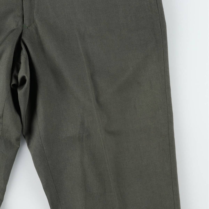 1960s-1970'S KORATRON slacks pants, men's size W36 (approx.), vintage. unclear Khaki type Vintage Second Hand