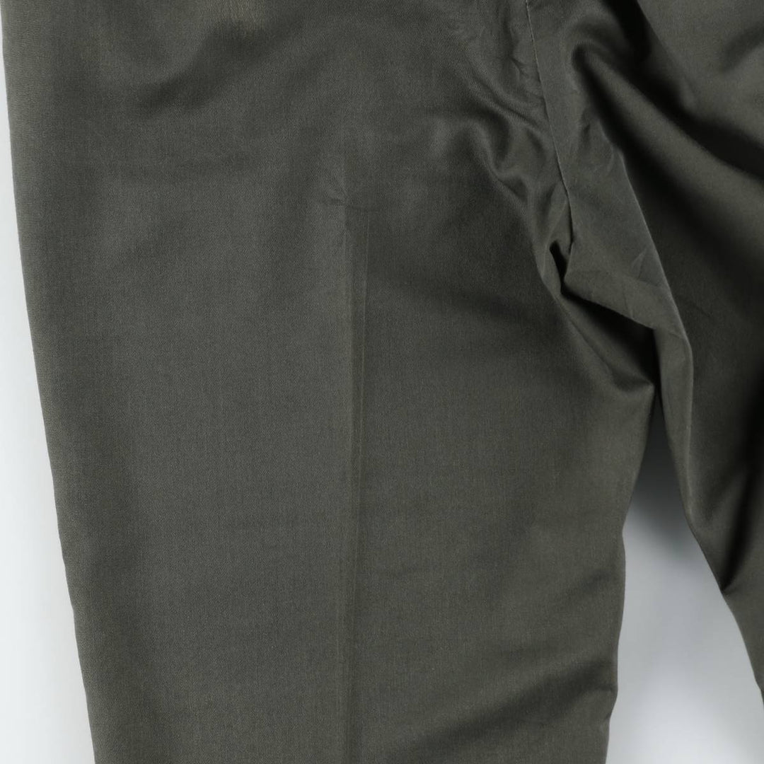 1960s-1970'S KORATRON slacks pants, men's size W36 (approx.), vintage. unclear Khaki type Vintage Second Hand
