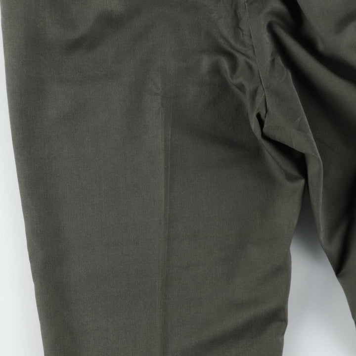 1960s-1970'S KORATRON slacks pants, men's size W36 (approx.), vintage. unclear Khaki type Vintage Second Hand