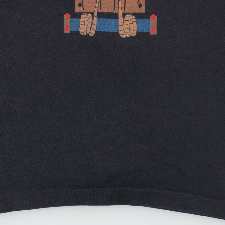~90'S SOUTH PARK Character Print T-Shirt, Men's Size M (Equivalent), Vintage cotton black type Vintage Second Hand