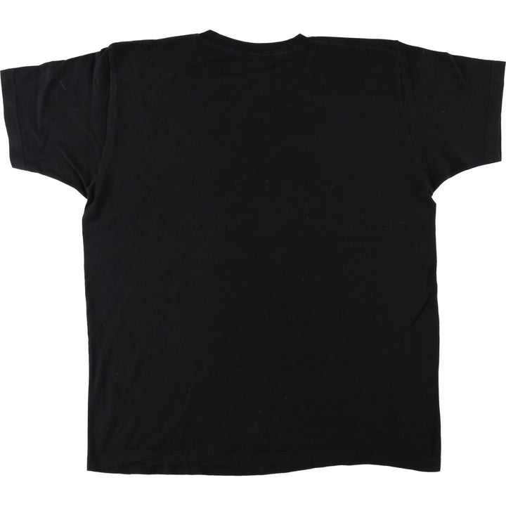 CHAINSAW MAN Character Print T-Shirt (Men's Size L) cotton black type Vintage Second Hand