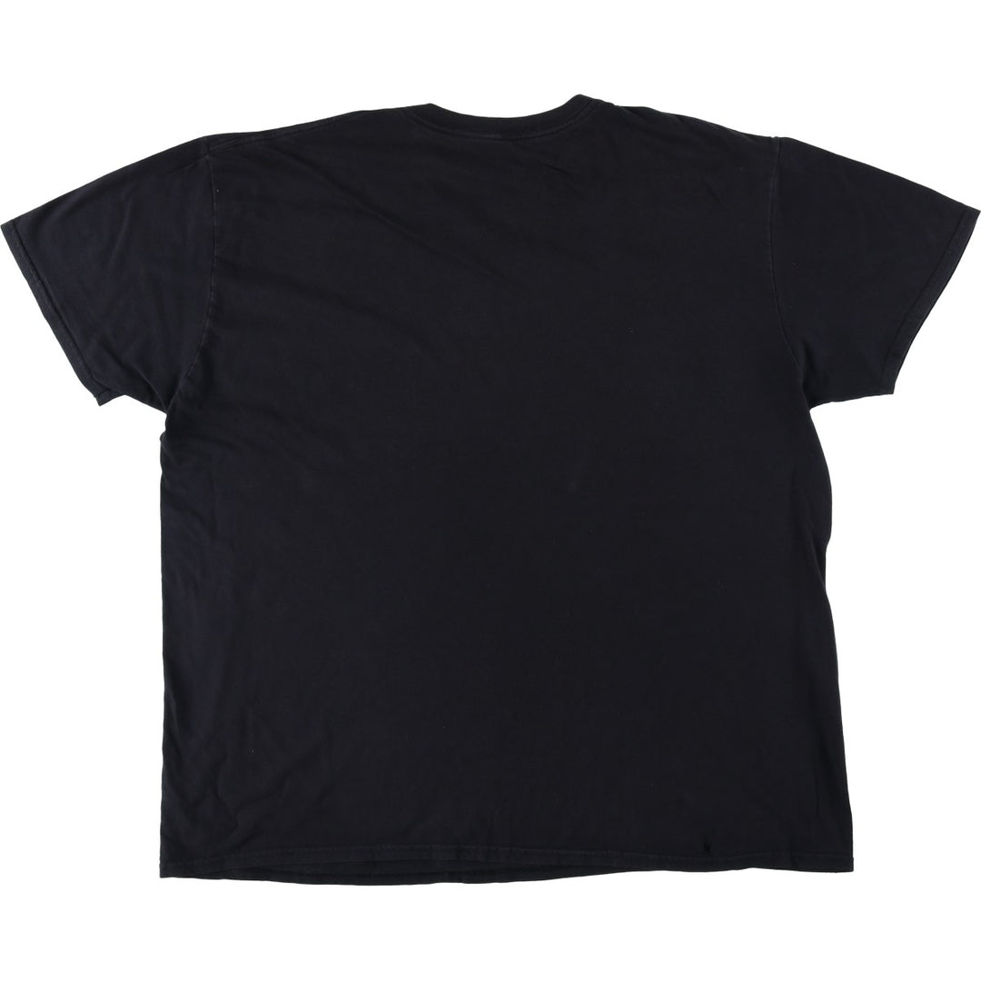 BLEACH anime character print T-shirt, men's size XXL equivalent. cotton black type Vintage Second Hand