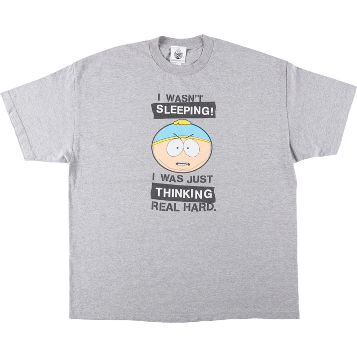 2000'S Comedy Central South Park Character Print T-Shirt, Men's XXL (approx.) cotton gray type Vintage Second Hand