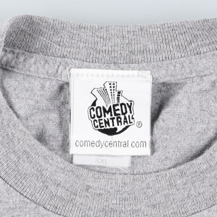 2000'S Comedy Central South Park Character Print T-Shirt, Men's XXL (approx.) cotton gray type Vintage Second Hand