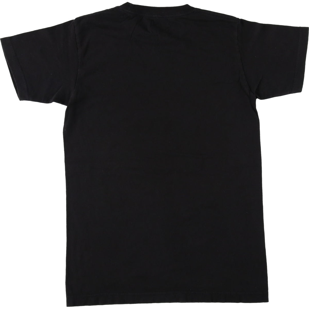 NARUTO Anime Character Print T-Shirt, Men's Size S (approx.) cotton black type Vintage Second Hand
