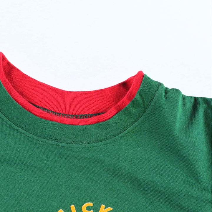 90'S Disney Store Mickey Mouse Character Print T-Shirt, Made in USA, Men's Size L (approx.), Vintage cotton green type Vintage Second Hand