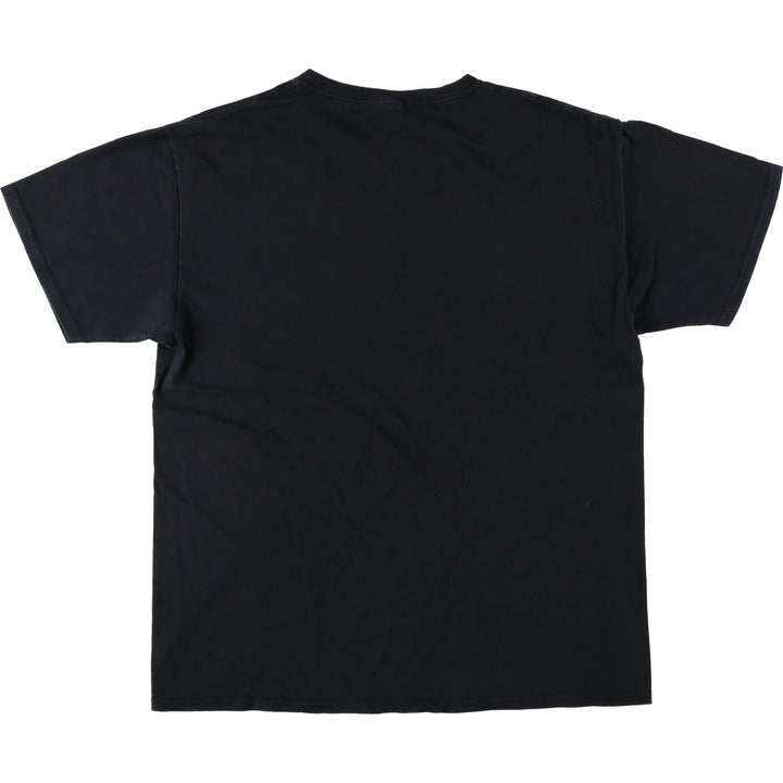 NARUTO Anime Character Print T-Shirt, Men's Size L (approx.) cotton black type Vintage Second Hand