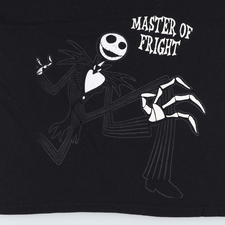 DISNEY Nightmare Before Christmas Character Print T-Shirt (Men's Size L) cotton black type Vintage Second Hand