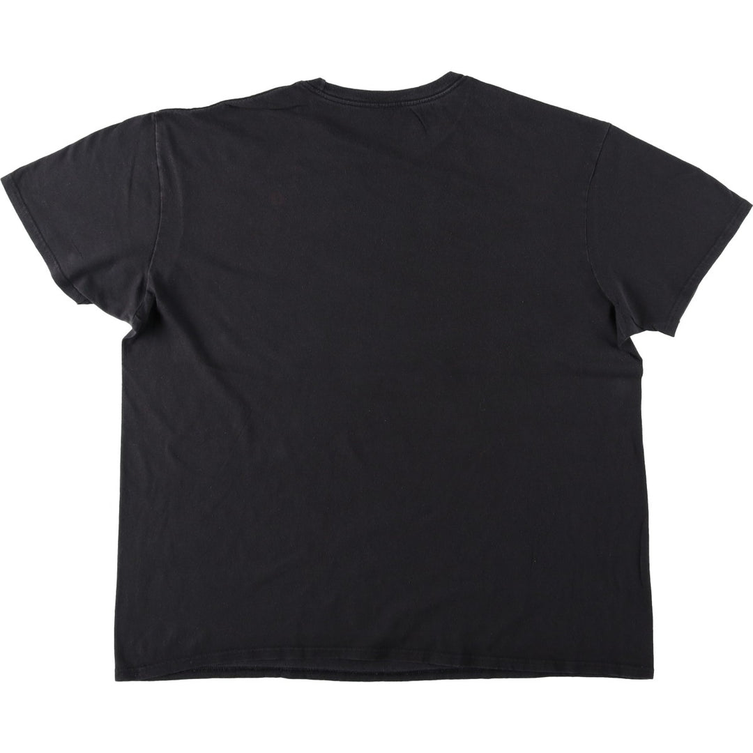 Naruto Shippuden Uchiha Sasuke Anime Character Print T-Shirt (Men's XL equivalent) unclear black type Vintage Second Hand