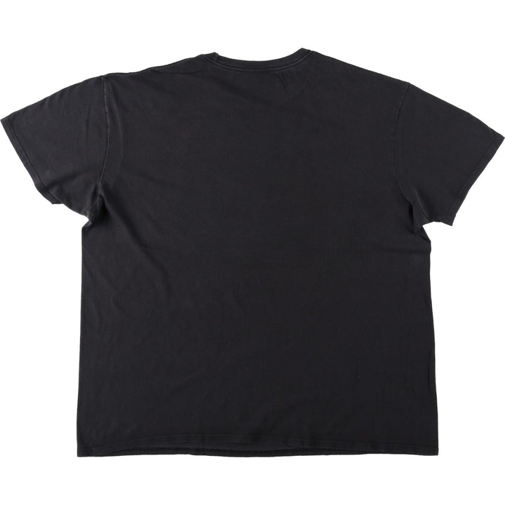 Naruto Shippuden Uchiha Sasuke Anime Character Print T-Shirt (Men's XL equivalent) unclear black type Vintage Second Hand