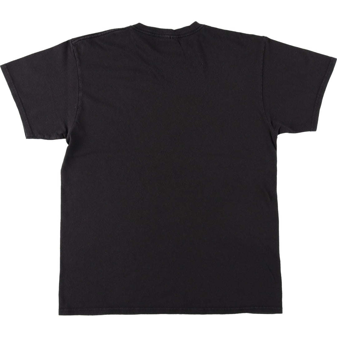 POKEMON Charmander Character Print T-Shirt (Men's Size S) unclear black type Vintage Second Hand