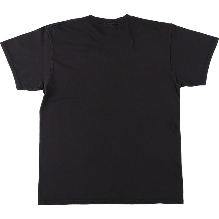 POKEMON Charmander Character Print T-Shirt (Men's Size S) unclear black type Vintage Second Hand