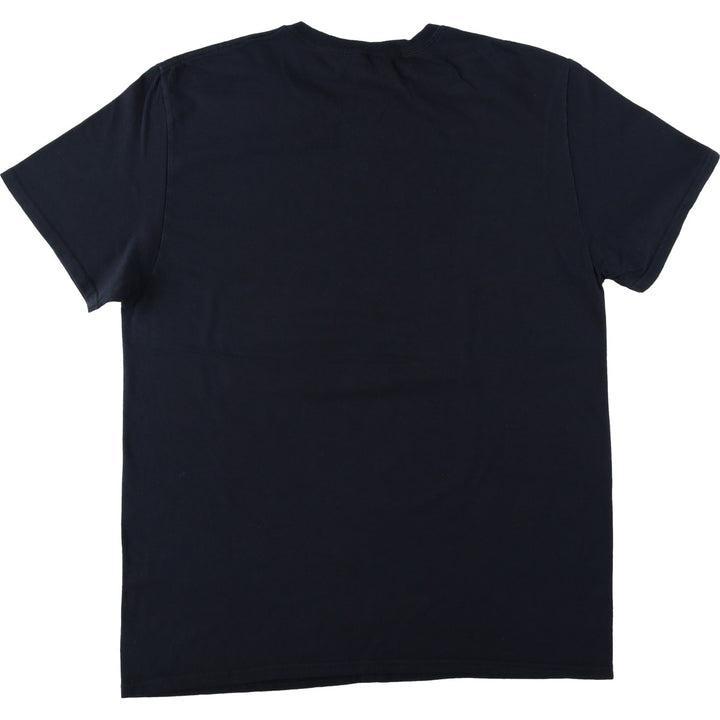 MARVEL COMICS VENOM character print T-shirt, men's size L (approx.) cotton black type Vintage Second Hand