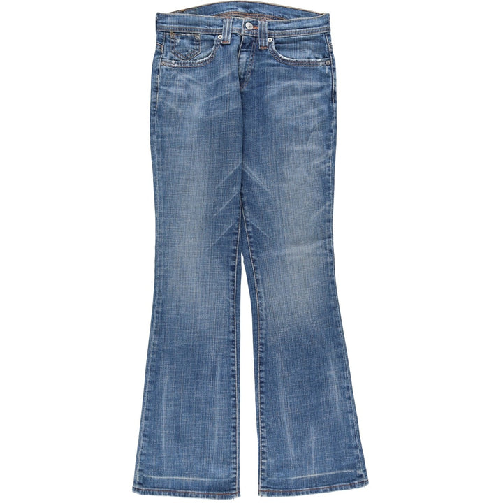 Levi's Euro Model Bootcut Denim Pants, Women's Size L (equivalent to W29) cotton blue type Vintage Second Hand