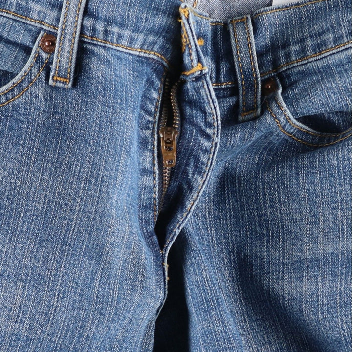 2000'S Levi's 518 SUPERLOW bootcut denim pants, women's size XL (equivalent to W31). cotton blue type Vintage Second Hand