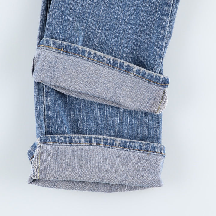 2000'S Levi's 518 SUPERLOW bootcut denim pants, women's size XL (equivalent to W31). cotton blue type Vintage Second Hand