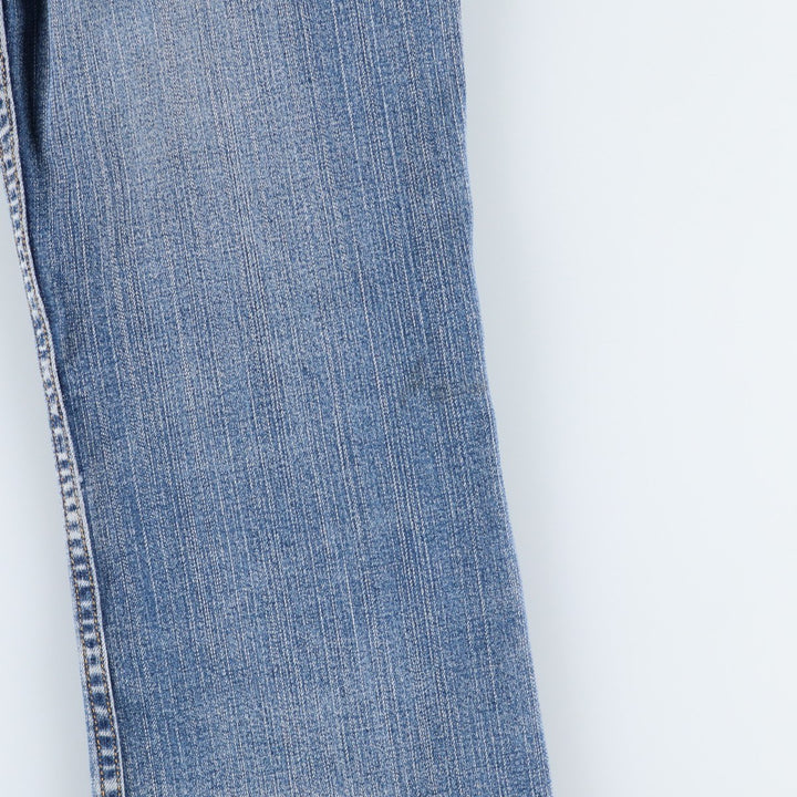 2000'S Levi's 518 SUPERLOW bootcut denim pants, women's size XL (equivalent to W31). cotton blue type Vintage Second Hand